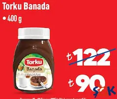 TORKU BANADA KAKAOLU FINDIK KREMASI 400 G